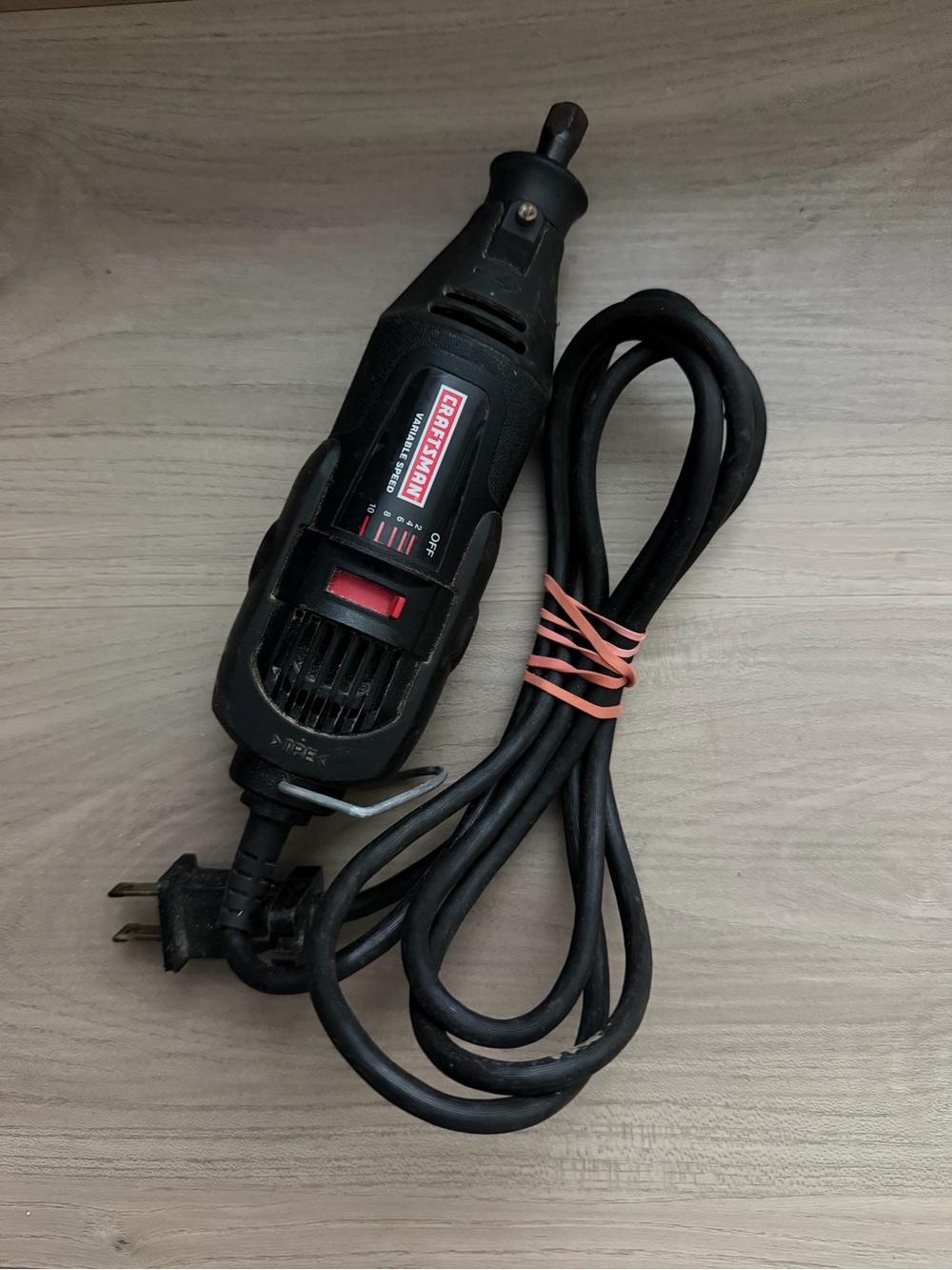 Craftsman Single Speed Rotary Tool Model 572.610520 Corded Works No Accessories